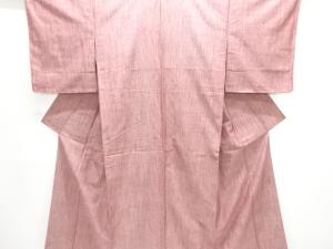 未使用品　縦節紬着物